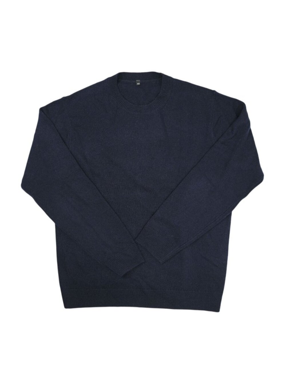 Muji Crewneck Knit Sweater in Blue